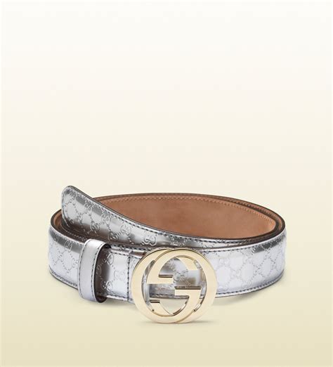 gucci belt with silver|gucci belt silver buckle women.